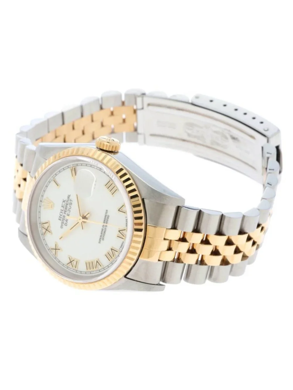 Rolex Datejust Watch Stainless Steel White Automatic